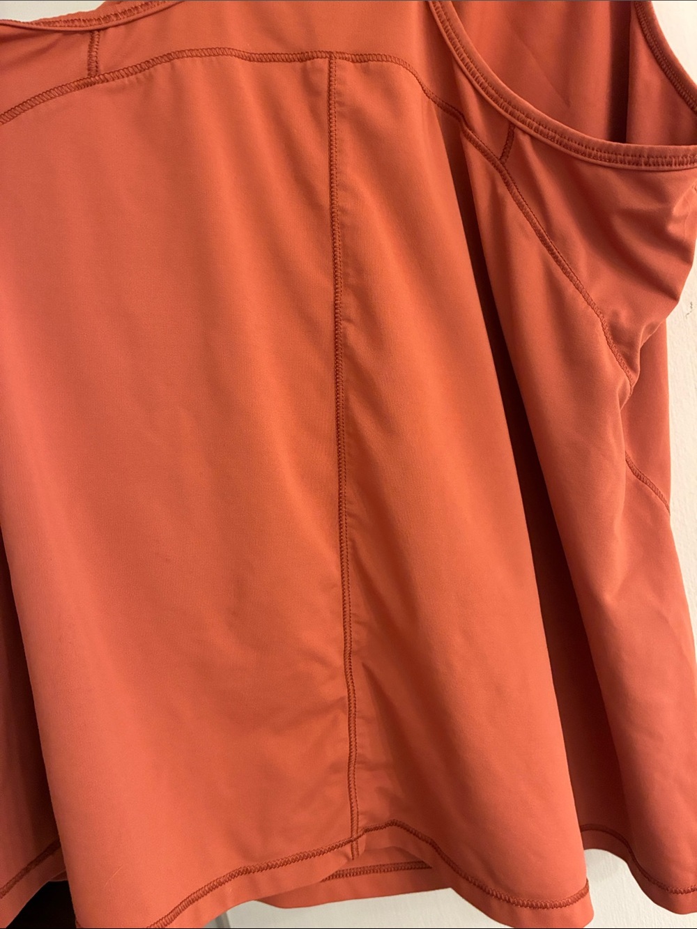 all in motion Rust-Orange Racerback Tank Top - Picture 5 of 5